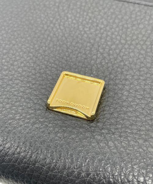 TORY BURCH（トリーバーチ）TORY BURCH (トリーバーチ) TORY BURCH トリーバーチ テア フラット ウォレット クロスボディ ショルダーウォレット 財布 ブラックの古着・服飾アイテム