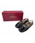 Salvatore Ferragamo (サルヴァトーレ フェラガモ) Salvatore Ferragamo サルヴァトーレ フェラガモ ガンチーニー フラットシューズ ブラック サイズ:6 1/2：5000円