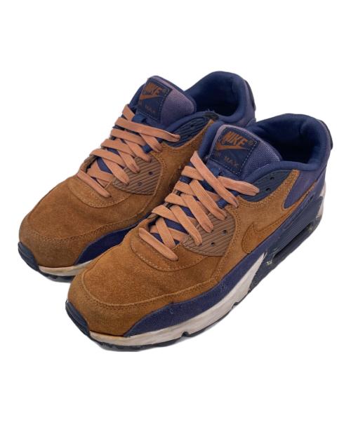 NIKE（ナイキ）NIKE (ナイキ) Nike Air Max 90 マックス90 スニーカー ブラウン×ブルー サイズ:26.5の古着・服飾アイテム