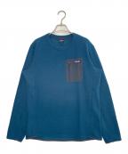 Patagoniaパタゴニア）の古着「Patagonia パタゴニア レギュレーター R1 Air Crew R1 エア クルー フリース プルオーバー 近年モデル」｜ブルー