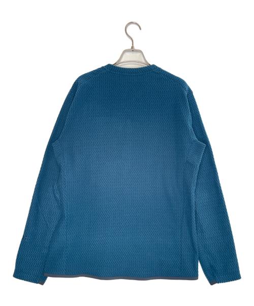 Patagonia（パタゴニア）Patagonia (パタゴニア) Patagonia パタゴニア レギュレーター R1 Air Crew R1 エア クルー フリース プルオーバー 近年モデル ブルー サイズ:Mの古着・服飾アイテム