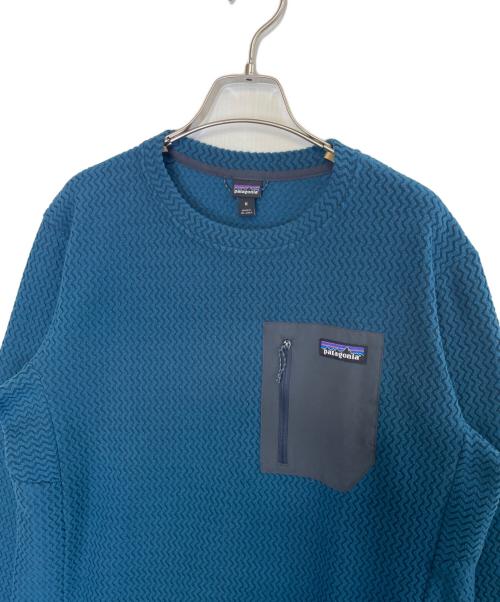 Patagonia（パタゴニア）Patagonia (パタゴニア) Patagonia パタゴニア レギュレーター R1 Air Crew R1 エア クルー フリース プルオーバー 近年モデル ブルー サイズ:Mの古着・服飾アイテム