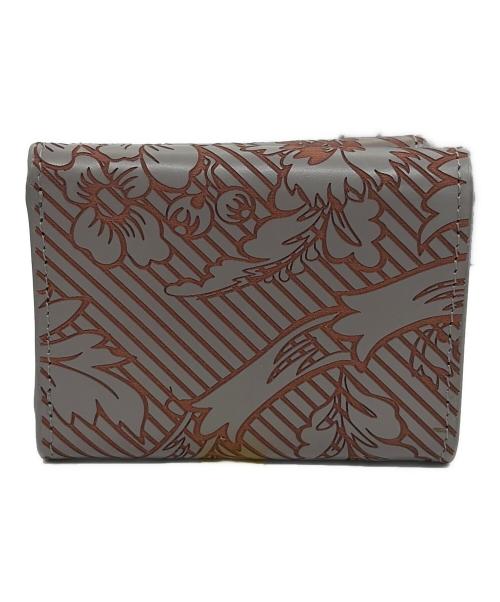 Vivienne Westwood（ヴィヴィアンウエストウッド）Vivienne Westwood (ヴィヴィアンウエストウッド) 3つ折り財布 ブラウン×グレーの古着・服飾アイテム