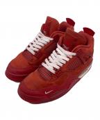 NIKE×AIR JORDANナイキ×エア ジョーダン）の古着「Nigel Sylvester × Nike Air Jordan 4 Retro OG ナイジェル シルベスター エア ジョーダン4 レトロOG Brick By Brick」｜レッド