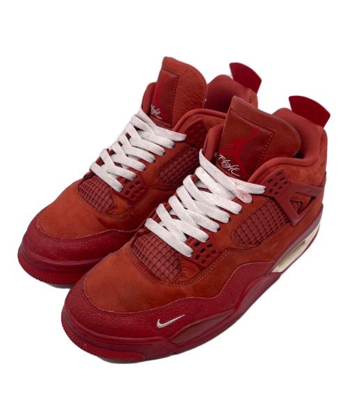 NIKE（ナイキ）NIKE AIR JORDAN Nigel Sylvester × Nike Air Jordan 4 Retro OG ナイジェル シルベスター エア ジョーダン4 レトロOG Brick By Brick レッド サイズ:27.5の古着・服飾アイテム