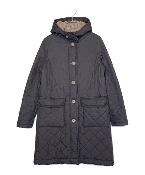 Traditional Weatherwear（トラディショナルウェザーウェア）Traditional Weatherwear (トラディショナルウェザーウェア) Traditional Weatherwear トラディショナルウェザーウェア 中綿 キルティング コート 裏ボア グレー サイズ:36の古着・服飾アイテム