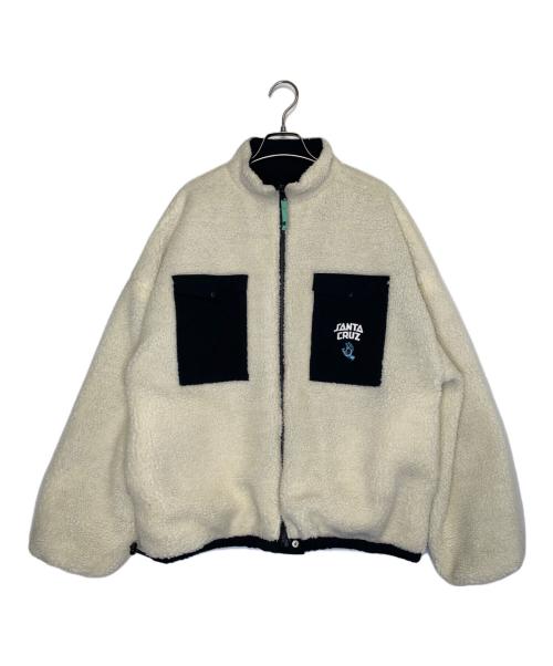 SANTA CRUZ（サンタクルーズ）SANTA CRUZ (サンタクルーズ) SANTA CRUZ サンタクルーズ ムラサキスポーツ別注 リバーシブル ボアジャケット ブラック サイズ:Mの古着・服飾アイテム