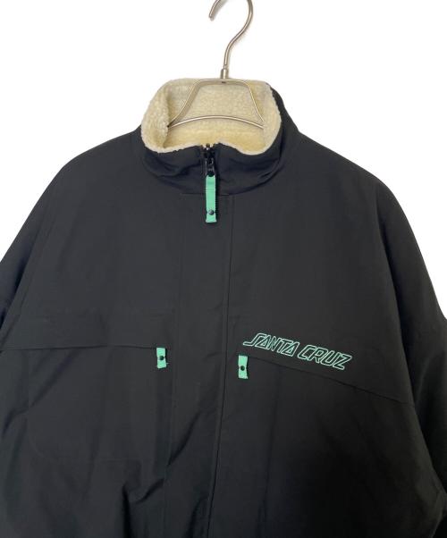 SANTA CRUZ（サンタクルーズ）SANTA CRUZ (サンタクルーズ) SANTA CRUZ サンタクルーズ ムラサキスポーツ別注 リバーシブル ボアジャケット ブラック サイズ:Mの古着・服飾アイテム