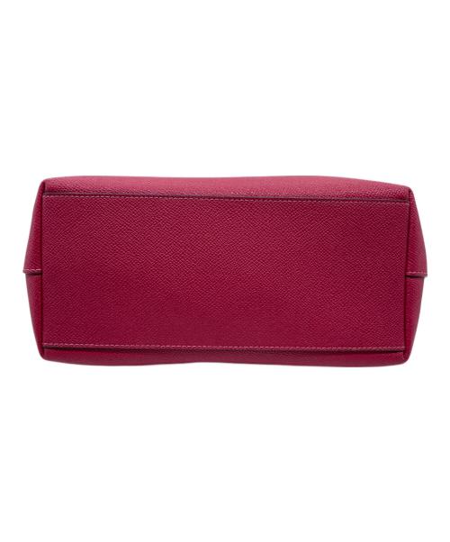 COACH（コーチ）COACH (コーチ) COACH コーチ クロスグレイン レザー ミニ シティ ジップ トートバッグ ハンドバッグ F22967 ピンク ピンクの古着・服飾アイテム
