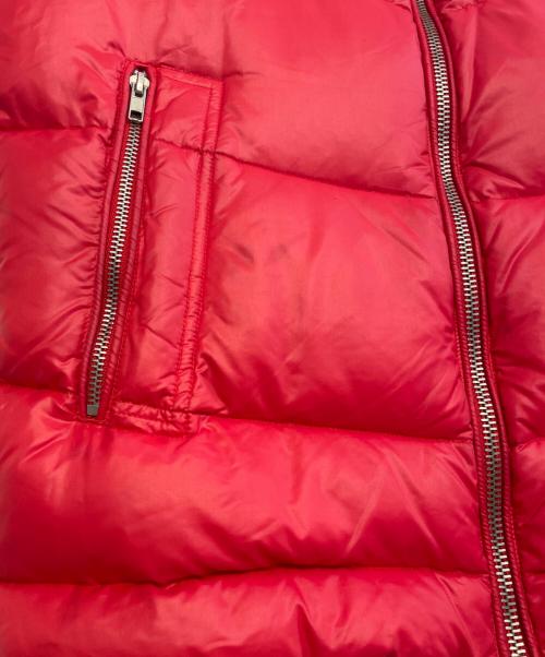 DIESEL（ディーゼル）DIESEL (ディーゼル) DIESEL ディーゼル ダウンベスト バックロゴ レッド レッド サイズ:Lの古着・服飾アイテム