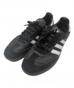 adidasアディダス）の古着「SAMBA」｜ブラック×ゴールド