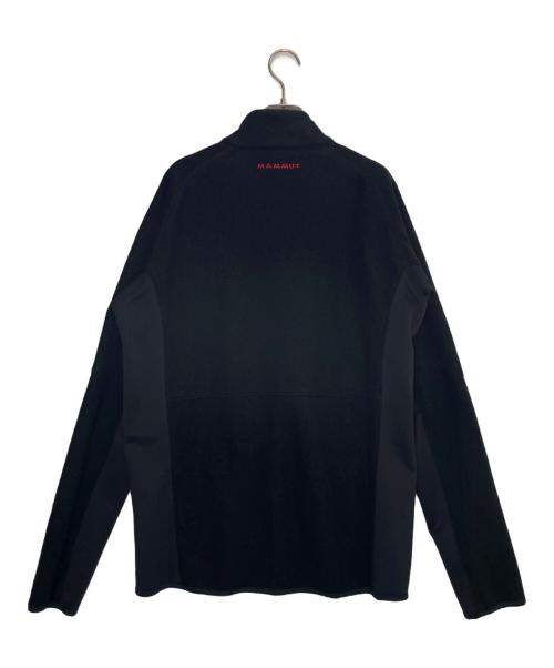 MAMMUT（マムート）MAMMUT (マムート) MAMMUT マムート Thermal Wool Fleece Jacket サーマル ウール フリースジャケット ブラック×レッド サイズ:XLの古着・服飾アイテム