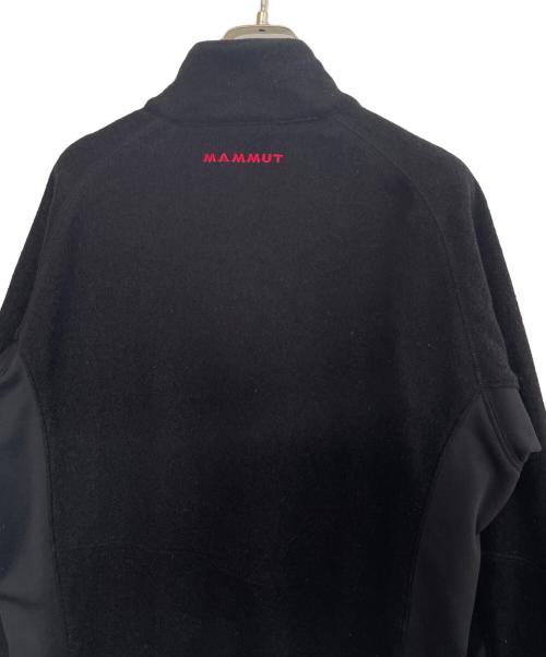 MAMMUT（マムート）MAMMUT (マムート) MAMMUT マムート Thermal Wool Fleece Jacket サーマル ウール フリースジャケット ブラック×レッド サイズ:XLの古着・服飾アイテム