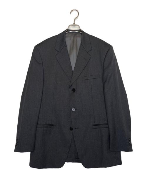 VERSACE CLASSIC（ヴェルサーチクラシック）VERSACE CLASSIC (ヴェルサーチクラシック) VERSACE CLASSIC V2 ヴェルサーチクラシック 無地 3ボタン スーツ 80年代 グレー サイズ:50の古着・服飾アイテム