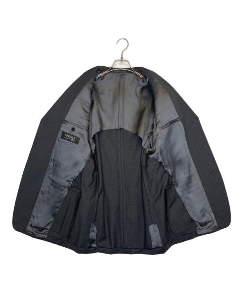 VERSACE CLASSIC（ヴェルサーチクラシック）VERSACE CLASSIC (ヴェルサーチクラシック) VERSACE CLASSIC V2 ヴェルサーチクラシック 無地 3ボタン スーツ 80年代 グレー サイズ:50の古着・服飾アイテム