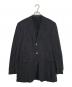 VERSACE CLASSIC (ヴェルサーチクラシック) VERSACE CLASSIC V2 ヴェルサーチクラシック 3ボタン ヘアラインストライプ スーツ 80年代 ブラック サイズ:50：8000円
