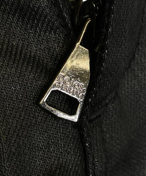 DOLCE & GABBANA（ドルチェ＆ガッバーナ）DOLCE & GABBANA (ドルチェ＆ガッバーナ) DOLCE & GABBANA ドルチェ＆ガッバーナ ドルガバ コーティング加工 ローライズ ジーンズ デニム ブラック サイズ:48の古着・服飾アイテム