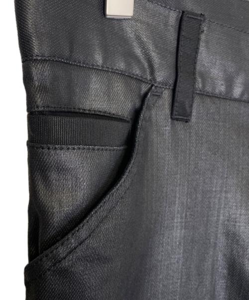 DOLCE & GABBANA（ドルチェ＆ガッバーナ）DOLCE & GABBANA (ドルチェ＆ガッバーナ) DOLCE & GABBANA ドルチェ＆ガッバーナ ドルガバ コーティング加工 ローライズ ジーンズ デニム ブラック サイズ:48の古着・服飾アイテム