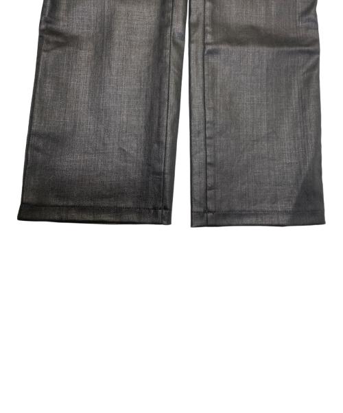 DOLCE & GABBANA（ドルチェ＆ガッバーナ）DOLCE & GABBANA (ドルチェ＆ガッバーナ) DOLCE & GABBANA ドルチェ＆ガッバーナ ドルガバ コーティング加工 ローライズ ジーンズ デニム ブラック サイズ:48の古着・服飾アイテム
