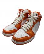 NIKEナイキ）の古着「スニーカー」｜ホワイト×オレンジ