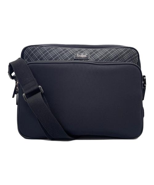 BURBERRY BLACK LABEL（バーバリーブラックレーベル）BURBERRY BLACK LABEL (バーバリーブラックレーベル) BURBERRY BLACK LABEL バーバリーブラックレーベル ショルダーバッグ ビジネス ノバチェック ブラックの古着・服飾アイテム