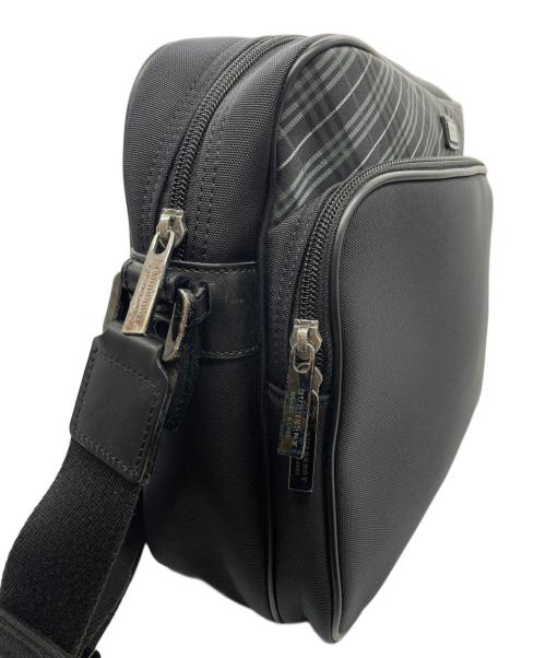 BURBERRY BLACK LABEL（バーバリーブラックレーベル）BURBERRY BLACK LABEL (バーバリーブラックレーベル) BURBERRY BLACK LABEL バーバリーブラックレーベル ショルダーバッグ ビジネス ノバチェック ブラックの古着・服飾アイテム