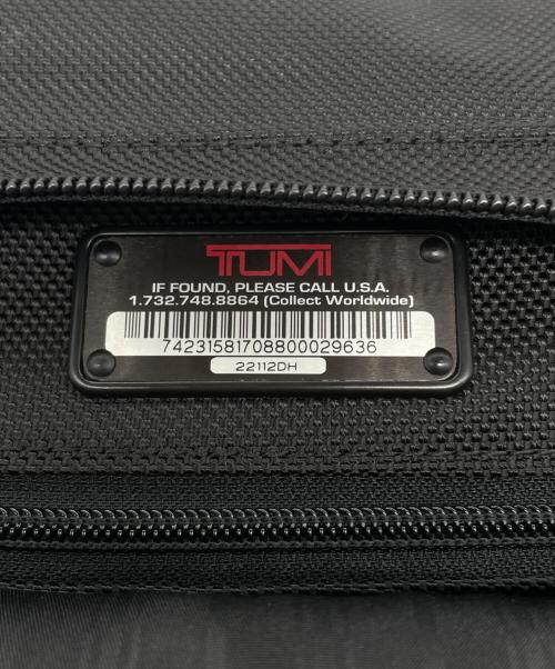TUMI（トゥミ）TUMI (トゥミ) TUMI トゥミ Alpha Ballistic Travel Flap Zip Crossbody ショルダーバッグ ビジネスバッグ ブラックの古着・服飾アイテム