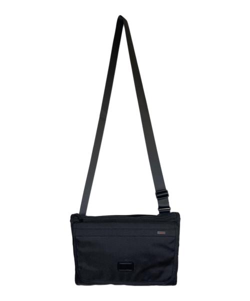 TUMI（トゥミ）TUMI (トゥミ) TUMI トゥミ Alpha Ballistic Travel Flap Zip Crossbody ショルダーバッグ ビジネスバッグ ブラックの古着・服飾アイテム