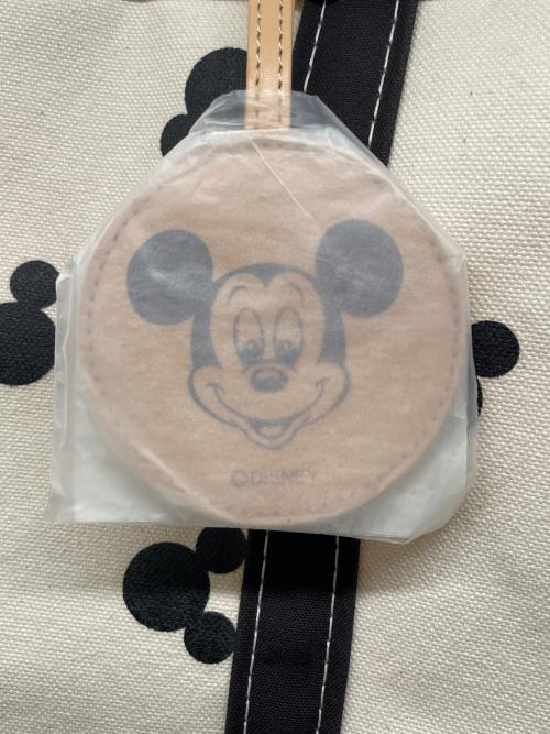 DISNEY（ディズニー）DISNEY L.L.Bean (エルエルビーン) L.L.Bean Disney エルエルビーン ディズニー BOAT AND TOTE ボートアンドトート キャンバストートバッグ 東京ディズニーリゾート30周年記念品 ベージュ×ブラックの古着・服飾アイテム