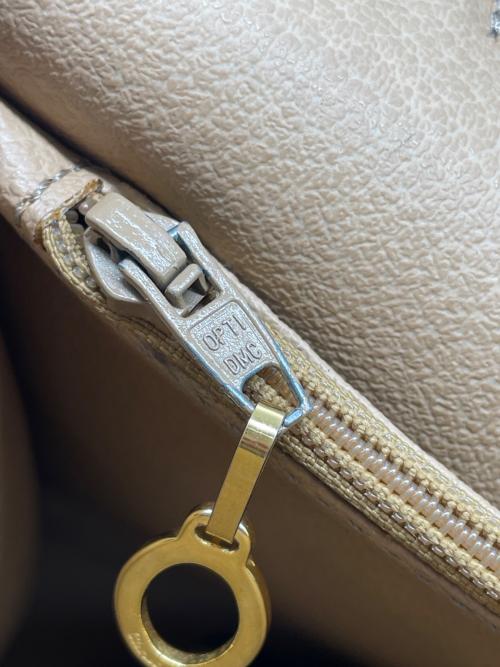 Christian Dior（クリスチャン ディオール）Christian Dior (クリスチャン ディオール) Christian Dior クリスチャン ディオール トロッター オーバル金具 ハンドバッグ 2WAY ブラックの古着・服飾アイテム