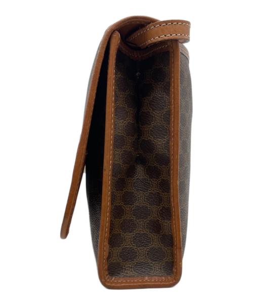 CELINE（セリーヌ）CELINE (セリーヌ) CELINE セリーヌ マカダム柄 ロゴ型押し M06 ショルダーバッグの古着・服飾アイテム