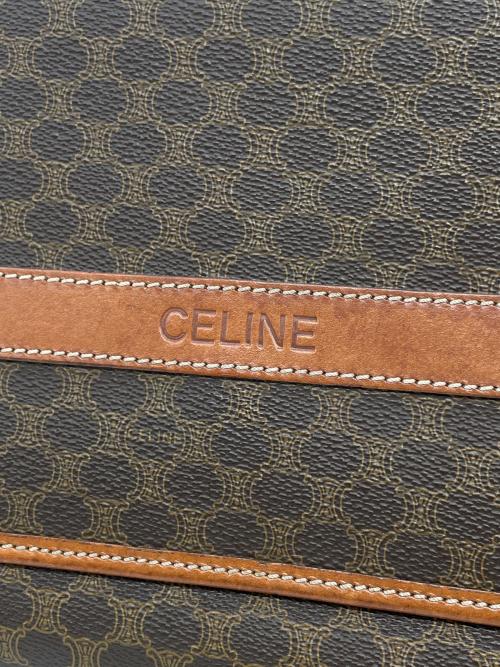 CELINE（セリーヌ）CELINE (セリーヌ) CELINE セリーヌ マカダム柄 ロゴ型押し M06 ショルダーバッグの古着・服飾アイテム