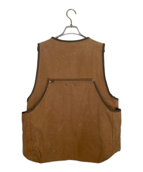 CarHartt（カーハート）CarHartt (カーハート) CarHartt カーハート 90's ハンティングベスト アメリカ製  ベージュ サイズ:MEDの古着・服飾アイテム