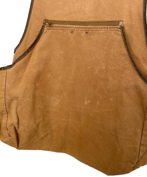 CarHartt（カーハート）CarHartt (カーハート) CarHartt カーハート 90's ハンティングベスト アメリカ製  ベージュ サイズ:MEDの古着・服飾アイテム