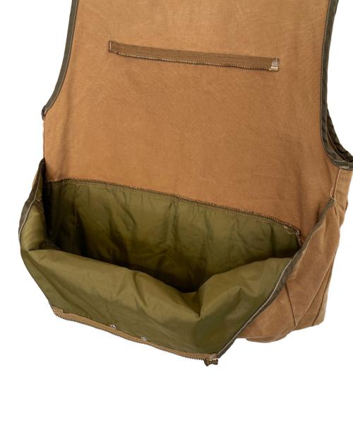 CarHartt（カーハート）CarHartt (カーハート) CarHartt カーハート 90's ハンティングベスト アメリカ製  ベージュ サイズ:MEDの古着・服飾アイテム