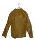 HORN WORKS (ホーンワークス) HORN WORKS ホーンワークス スエードレザー プルオーバー ジャケット 編み上げ カーキ サイズ:XL：5000円