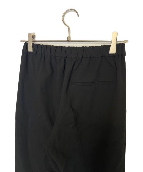 Spick and Span（スピック＆スパン）Spick and Span (スピック＆スパン) Spick and Span スピック＆スパン イージーストレートパンツ スラックス フレア ブラック サイズ:34の古着・服飾アイテム