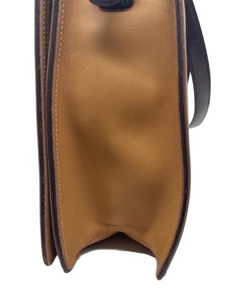 COACH（コーチ）COACH (コーチ) COACH コーチ オールドコーチ レザーフラップ スクエア ショルダーバッグ 6147  カーキの古着・服飾アイテム