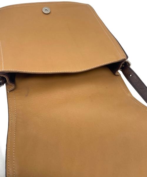 COACH（コーチ）COACH (コーチ) COACH コーチ オールドコーチ レザーフラップ スクエア ショルダーバッグ 6147  カーキの古着・服飾アイテム