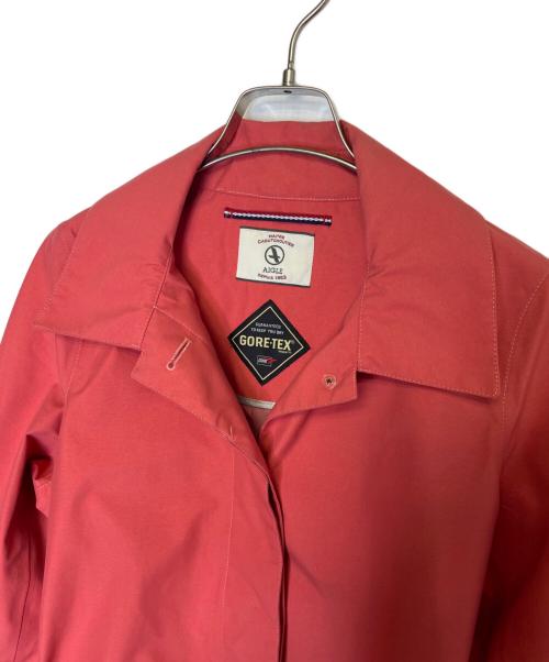 AIGLE（エーグル）AIGLE (エーグル) AIGLE エーグル GORE-TEX ナイロン トレンチコート ピンク サイズ:Sの古着・服飾アイテム