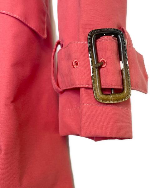AIGLE（エーグル）AIGLE (エーグル) AIGLE エーグル GORE-TEX ナイロン トレンチコート ピンク サイズ:Sの古着・服飾アイテム