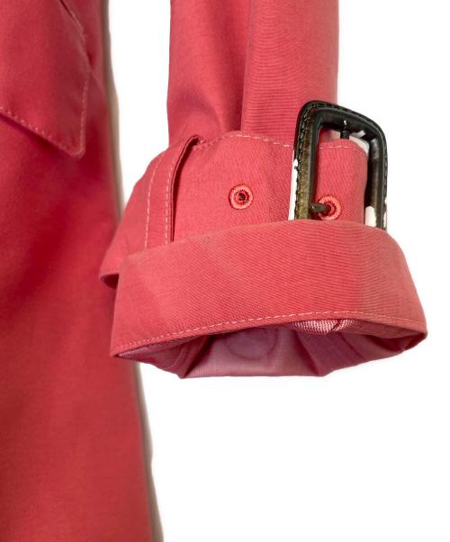 AIGLE（エーグル）AIGLE (エーグル) AIGLE エーグル GORE-TEX ナイロン トレンチコート ピンク サイズ:Sの古着・服飾アイテム