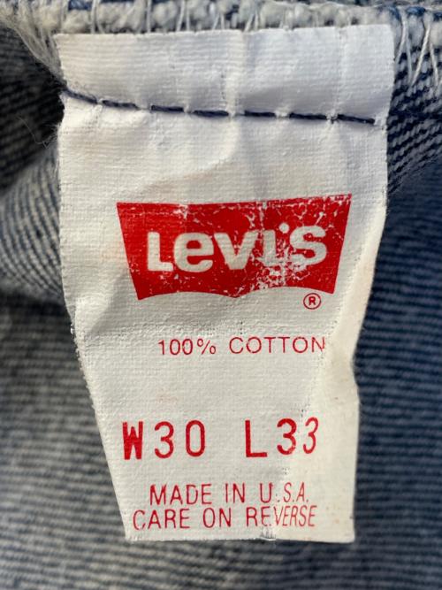 LEVI'S（リーバイス）LEVI'S (リーバイス) LEVI'S リーバイス 501XX 90's 濃紺 デニム ジーンズ アメリカ製 コーンミルズ社製 インディゴ サイズ:W30 L33の古着・服飾アイテム