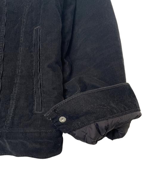 LEVI'S（リーバイス）LEVI'S (リーバイス) LEVI'S リーバイス ボア コーデュロイ トラッカージャケット ランチジャケット ブラック サイズ:Sの古着・服飾アイテム