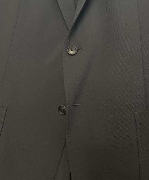 HUGO BOSS（ヒューゴ ボス）HUGO BOSS HUGO BOSS ヒューゴボス wrinkle resistant リンクルレジスタント performance stretch パフォーマンスストレッチ セットアップ スーツ ブラック サイズ:52の古着・服飾アイテム