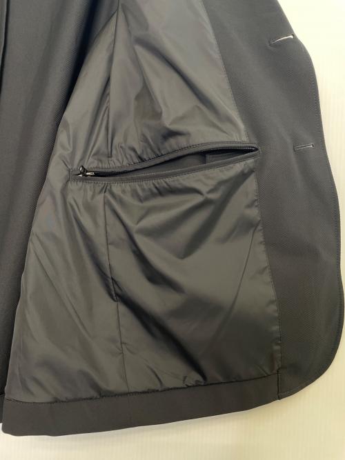 HUGO BOSS（ヒューゴ ボス）HUGO BOSS HUGO BOSS ヒューゴボス wrinkle resistant リンクルレジスタント performance stretch パフォーマンスストレッチ セットアップ スーツ ブラック サイズ:52の古着・服飾アイテム