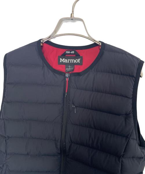 MARMOT（マーモット）MARMOT (マーモット) MARMOT マーモット ダウンベスト 750dD W's Reside Down Vest ブラック サイズ:Lの古着・服飾アイテム