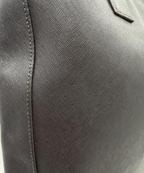 PAUL SMITH（ポールスミス）PAUL SMITH (ポールスミス) Paul Smith ポールスミス あおり トートバッグ サフィアーノレザー ビジネス ブラックの古着・服飾アイテム
