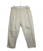 CAHLUMNカウラム）の古着「CAHLUMN カウラム Magazine Pocket Chino Pant チノパン」｜アイボリー