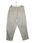 CAHLUMN (カウラム) CAHLUMN カウラム Magazine Pocket Chino Pant チノパン アイボリー サイズ:L：6000円